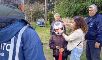CONTROLES DE TR�NSITO Y REEMPLAZO GRATUITO DE CASCOS PARA MOTOCICLISTAS